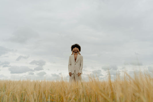 Man In Field