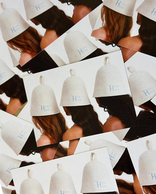 H Salon Sauna Hat - British Wellness